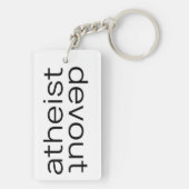 Oxymoron - Devout Atheïstische Sleutelhanger (achterkant)