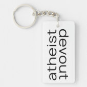 Oxymoron - Devout Atheïstische Sleutelhanger (Voorkant)