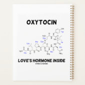 Oxytocin Love's Hormoon Inside Chemistry Planner (Achterkant)