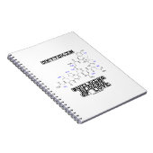 Oxytocine bouwstenen van liefde (chemie) notitieboek (Rechterzijde)