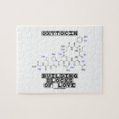 Oxytocine Building Blocks of Love (Chemistry) Legpuzzel (Horizontaal)