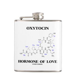 oxytocine hormoon of Love Chemstry Heupfles