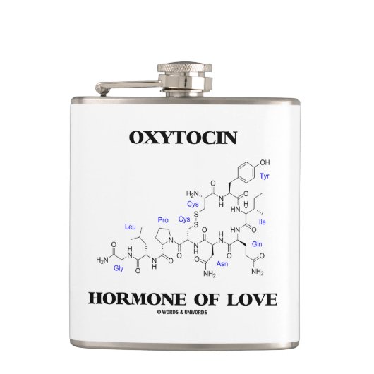 oxytocine hormoon of Love Chemstry Heupfles (Voorkant)