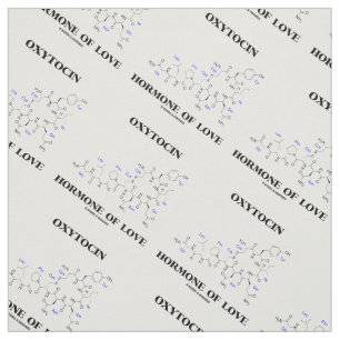 oxytocine hormoon of Love Molecular Structure Stof