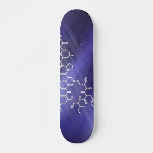 Oxytocine hormoon Structurele chemische formule Persoonlijk Skateboard (Voorkant)