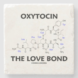 Oxytocine The Love Bond Biochemical Structure Stenen Onderzetter