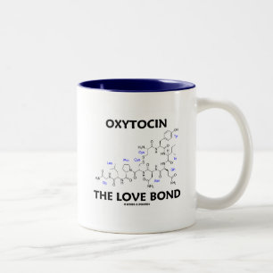 Oxytocine The Love Bond (Chemie) Tweekleurige Koffiemok