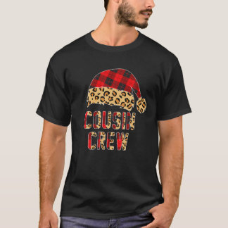 Oy0j Santa Hat Cousin Crew kerstfeest de qumas de T-shirt