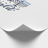 Oy aan de wereld Chanoeka Joodse Grappig Cadeaupapier (Hoek)