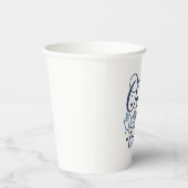 Oy aan de wereld Chanoeka Joodse Grappig Papieren Bekers (Rechts)