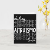 Oy Hey Altruismo Team Huis van Givers RCA Scholen Kaart (Gele Bloem)