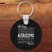 Oy Hey Altruismo Team Huis van Givers RCA Scholen Sleutelhanger (Voorkant)