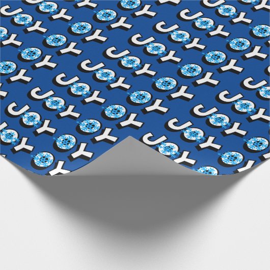 Oy Joy Chrismukkah Gift Wrap Cadeaupapier (Hoek)