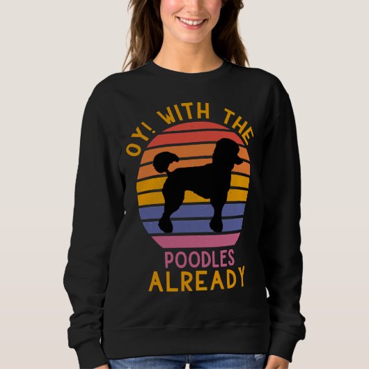 Oy met de poodles al trui (Voorkant)