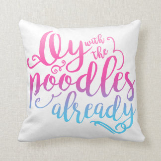 Oy met de spuit al Sierkussen