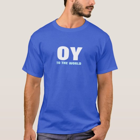 OY tegen de wereld T-shirt (Voorkant)