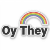 Oy They Sticker (Voorkant)