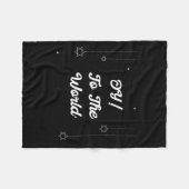 Oy! To The World Funny Hannukah Gift  Fleece Deken (Voorkant (Horizontaal))
