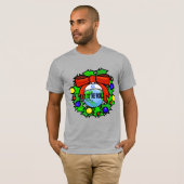 Oy to world Chrismukkah T-shirt (Voorkant volledig)