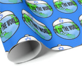 Oy to world Chrismukkah wrapping paper Cadeaupapier (Rol Hoek)