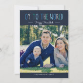 Oy to World Feestdagenkaart (Voorkant)