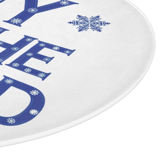 OY-to-world Round Glass Cutting Board Snijplank (Hoek)