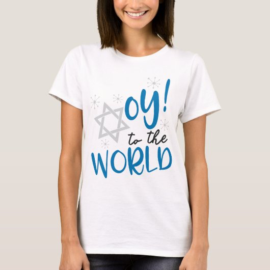 Oy to World T-shirt (Voorkant)