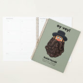 OY VEY! Funny RABBI Peronalized Planner (Display)