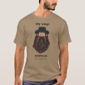 OY VEY! Funny RABBI Peronalized T-shirt (Voorkant)