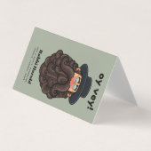 OY VEY! Funny RABBI Peronalized Visitekaartje (Voorkant)