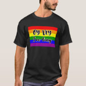 Oy Vey, ik ben Gay Rainbow Flag T-shirt (Voorkant)