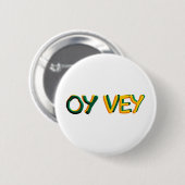Oy Vey Ronde Button 5,7 Cm (Voorkant /achterkant)