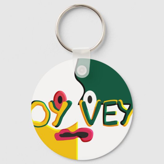 Oy Vey Sleutelhanger (Voorkant)