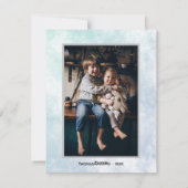 OY voor de Wereld! Grappige pandemie Kerst foto Feestdagenkaart (Achterkant)