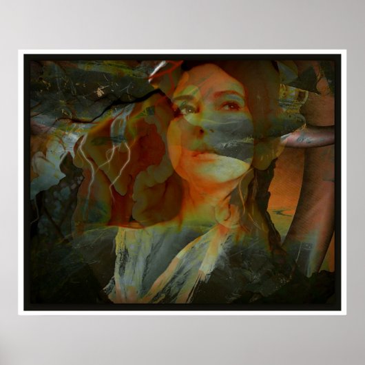 Oya, godin van de winden en reizen poster (Voorkant)