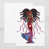 Oya-uitnodigingen Kaart (Voorkant / Achterkant)