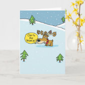 Oye naar de Wereld Hanukká Kaart (Gele Bloem)