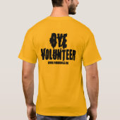 OYE VOLUNTEER T-SHIRT (Achterkant)