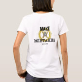 OYF Make Mistakes T-shirt (Achterkant)
