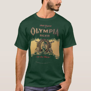 oylmpia beer ITX27 s in het water Olympia B T-shirt