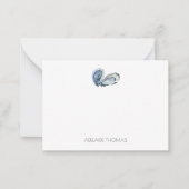 Oyster - Aangepaste Kaart voor Briefpapier notitie Notitiekaartje (Voorkant)