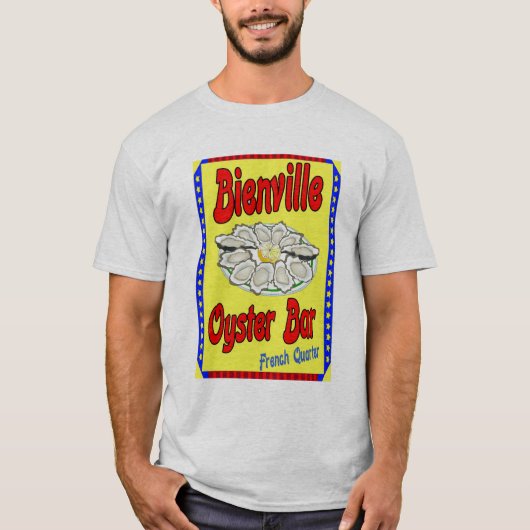 Oyster Bar 2 Bienville Oyster Bar T-shirt (Voorkant)