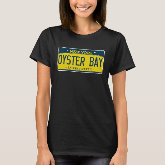 Oyster Bay Long Island New York T-shirt (Voorkant)