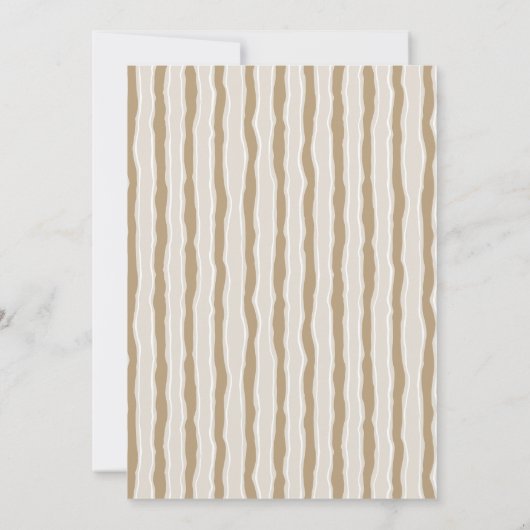 Oyster Birthday Party | Elegant Coastal Kaart (Achterkant)