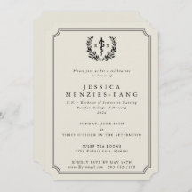 Oyster/Black Registered Nurse Asclepius Afstuderen