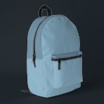 Oyster Blue Backpack Bedrukte Rugzak<br><div class="desc">- Interesting looking Multi-Color Oyster Blue: light and darker shade (multi-layered) Backpack.</div>