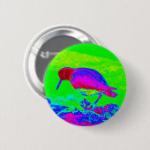 Oyster Catcher Ronde Button 5,7 Cm (Voorkant /achterkant)