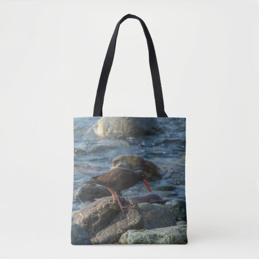 Oyster catcher tote bag (Voorkant)