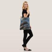 Oyster catcher tote bag (Op model)