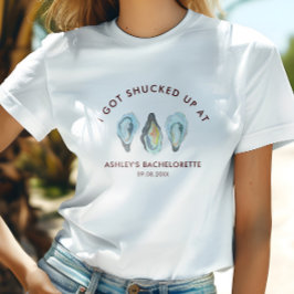 Oyster Coastal Strand Bruidsmeisjes Feest T-Shirt